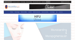 Desktop Screenshot of macroestetica.com